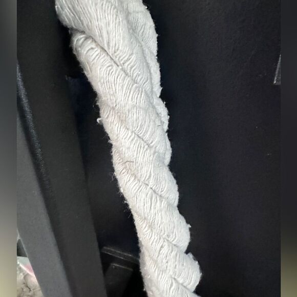 Bebe Tie Dye Knot Rope Beach Bag - Picture 4 of 8